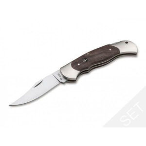 Böker Messen Optima walnootset II
