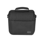 Dulepro Companion Shoulder Bag S18 zwart vooraanzicht met handvat en minimalistisch design