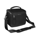 Dulepro Top Shoulder Bag S22 vooraanzicht met handvat, ritssluiting en schouderband