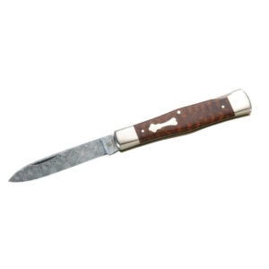 Hartkopf-Solingen Messen Zakmes, 300 lagen roze damascus van Balbach