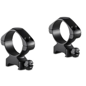 HAWKE Precisie stalen ringbevestigingen 34mm Weaver Laag met moer (2 stuks)