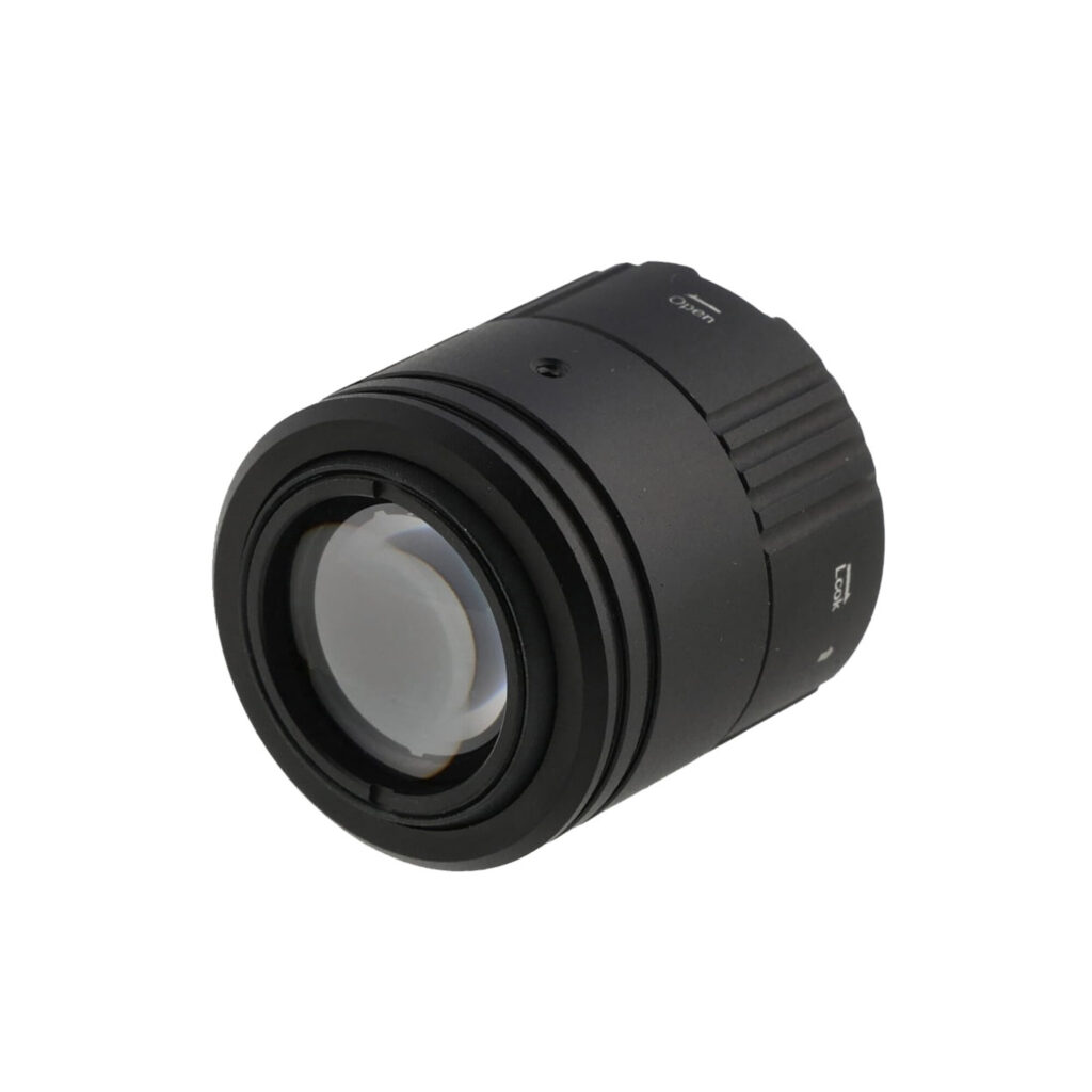 Pard IR-straler schuin vooraanzicht van de 940 nm IR-illuminator met frontlens