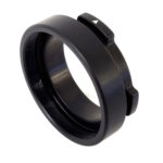 Rusan Objectiefadapter modulaire Rusan Connector adapterring in matzwart met vergrendellip en binnendraad