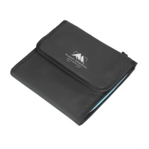 Summit-Creative Filterbag FB100-5 zwart vooraanzicht met logo en compacte vormgeving