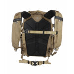 Summit-Creative Metropolis Rugzak 16 l champagne achterkant met gevoerd rugpand, borstriem en schouderbanden