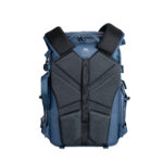 Summit-Creative Metropolis Backpack 22l blauw achterkant met gevoerd rugpand en ventilatiepanelen