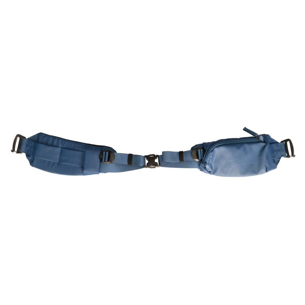 Summit-Creative Metropolis Backpack 22l blauw afneembare heupriem met gesp en padding los afgebeeld
