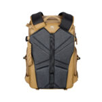 Summit-Creative Metropolis Backpack 22l champagne achterkant met volledig zichtbaar rugdeel en gadgetbanden