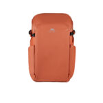 Summit-Creative Metropolis Backpack 22l oranje vooraanzicht met minimalistisch ontwerp en logo
