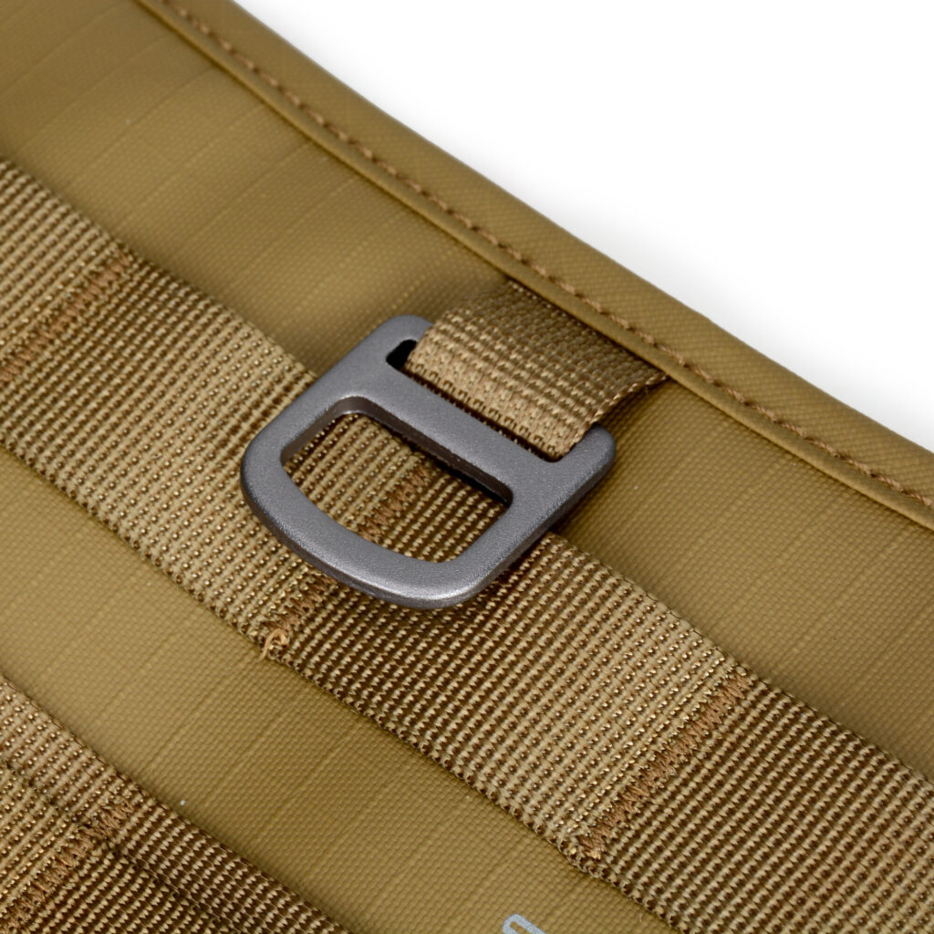 Summit-Creative Molleplate D-ring bevestigingspunt op nylon stof