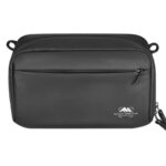 Summit-Creative Storage Bag 2L zwart vooraanzicht met ritssluiting en logo op de voorkant