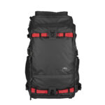 Summit-Creative Tenzing FStrap rode riem bevestigd op rugzak met dubbele montagepositie voor accessoires