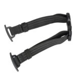 Summit-Creative Tenzing FStrap zwart-reflecterend close-up van verstelbare riem met bevestigingsclip