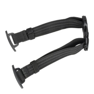 Summit-Creative Tenzing FStrap zwart-reflecterend close-up van verstelbare riem met bevestigingsclip
