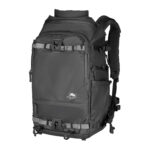 Summit-Creative Tenzing Rolltop Backpack linkerzijaanzicht met zijvak en bevestigingslussen