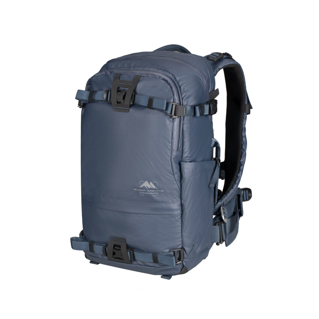 Summit-Creative Tenzing Backpack achterkant met ergonomisch rugpand en heupgordel