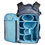 Summit-Creative Tenzing Backpack binnenkant met HPS-EVA-verdelers en volledig configureerbaar interieur