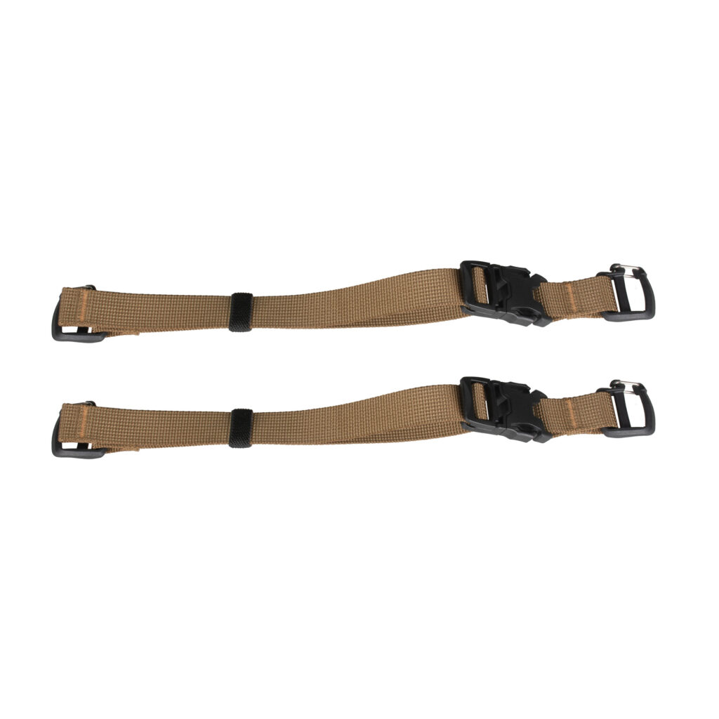 Summit-Creative Tenzing BStrap riemen met gespen in champagnekleur
