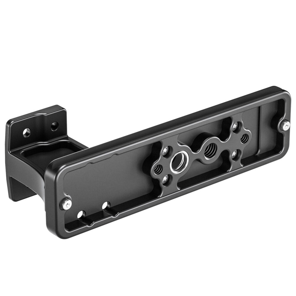 Leofoto CF-05 Lensvoet onderzijde met 1/4" en 3/8" schroefdraad en QD-aansluiting
