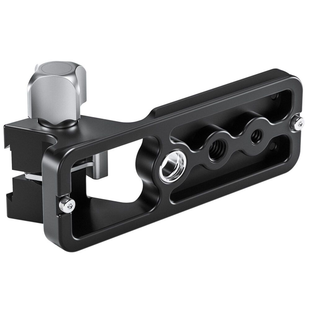 Leofoto NF-05L Lensvoet topaanzicht met bevestigingssleuven