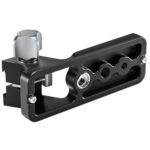 Leofoto NF-05L Lensvoet topaanzicht met bevestigingssleuven