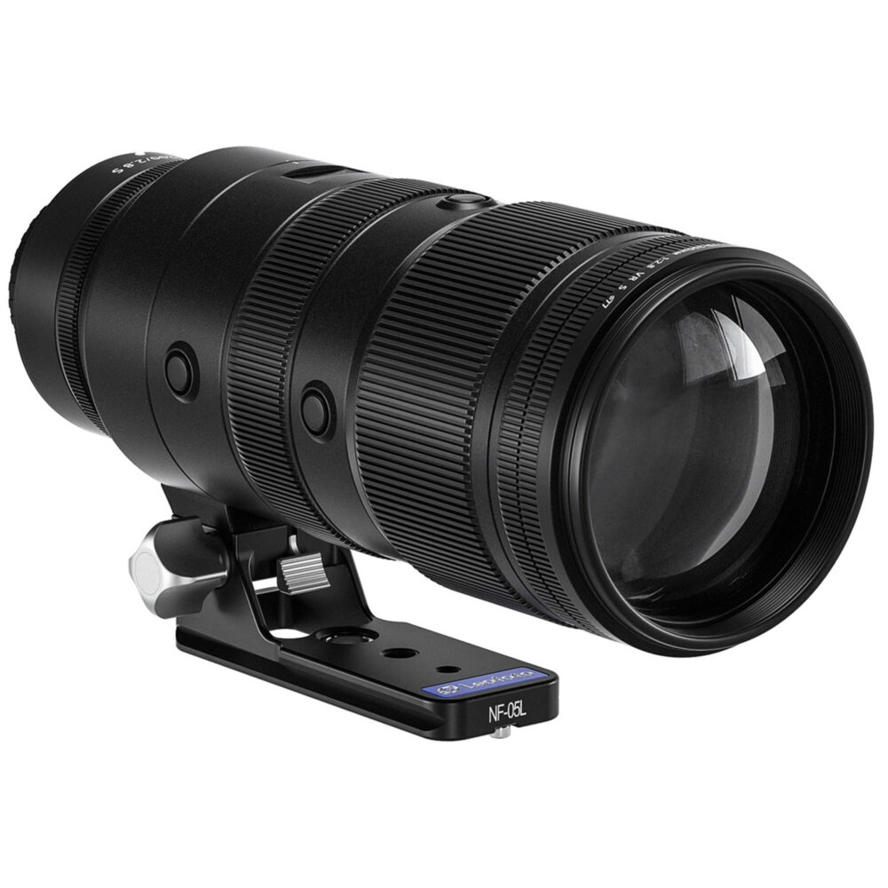 Leofoto NF-05L Lensvoet met inwendig QD-aansluiting en 1/4"-3/8" schroefdraad