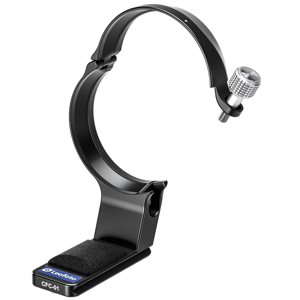 Leofoto CFC-01 Lensring achteraanzicht met ruim instelbare bevestiging