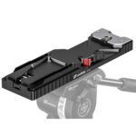 Leofoto VCT-14 Adapterplaat zijaanzicht met slanke profiellijn
