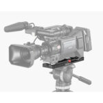 Leofoto VCT-14 Adapterplaat perspectiefweergave met montagegaten