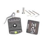 Leofoto LR-50+NP-50 Snelkoppeling set met bevestigingsmateriaal en snelwisselplaat