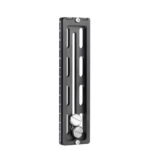 Leofoto PL-150 bovenaanzicht met verstelbare 1/4-inch schroef voor lensmontage
