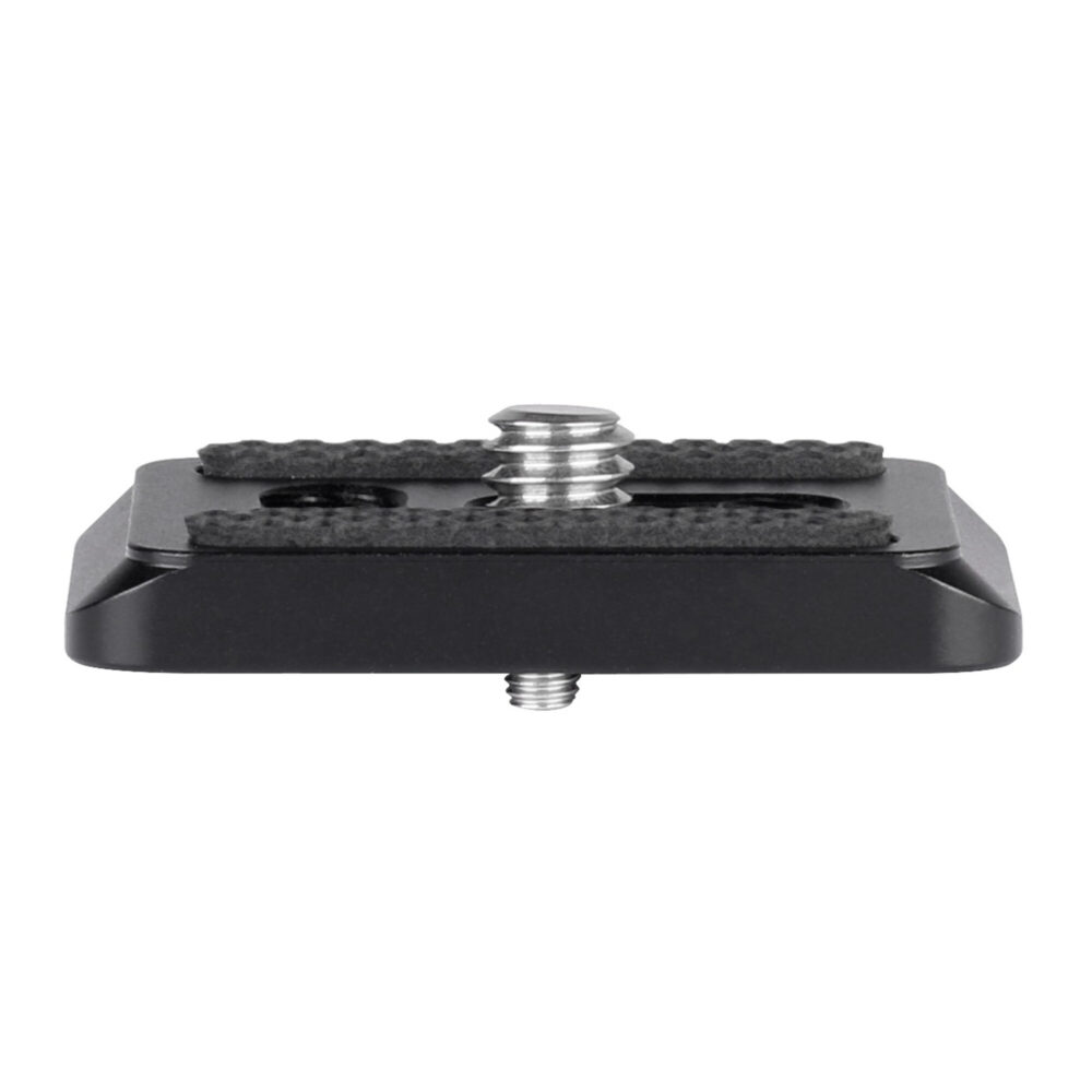 Leofoto PU-25 Snelkoppelingsplaat zijkant met Arca-Swiss bevestiging