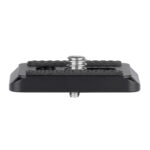 Leofoto-Quick-release-plate-PU-25-7 Leofoto PU-25 Snelkoppelingsplaat zijkant met Arca-Swiss bevestiging