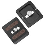Leofoto NP-30 Snelkoppelingsplaat met bevestigingssleuf en compacte bouwvorm