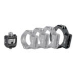 Leofoto TDC-40 Statiefpootklem set met verschillende maatklemmen en CF-9 Gewindeadapter