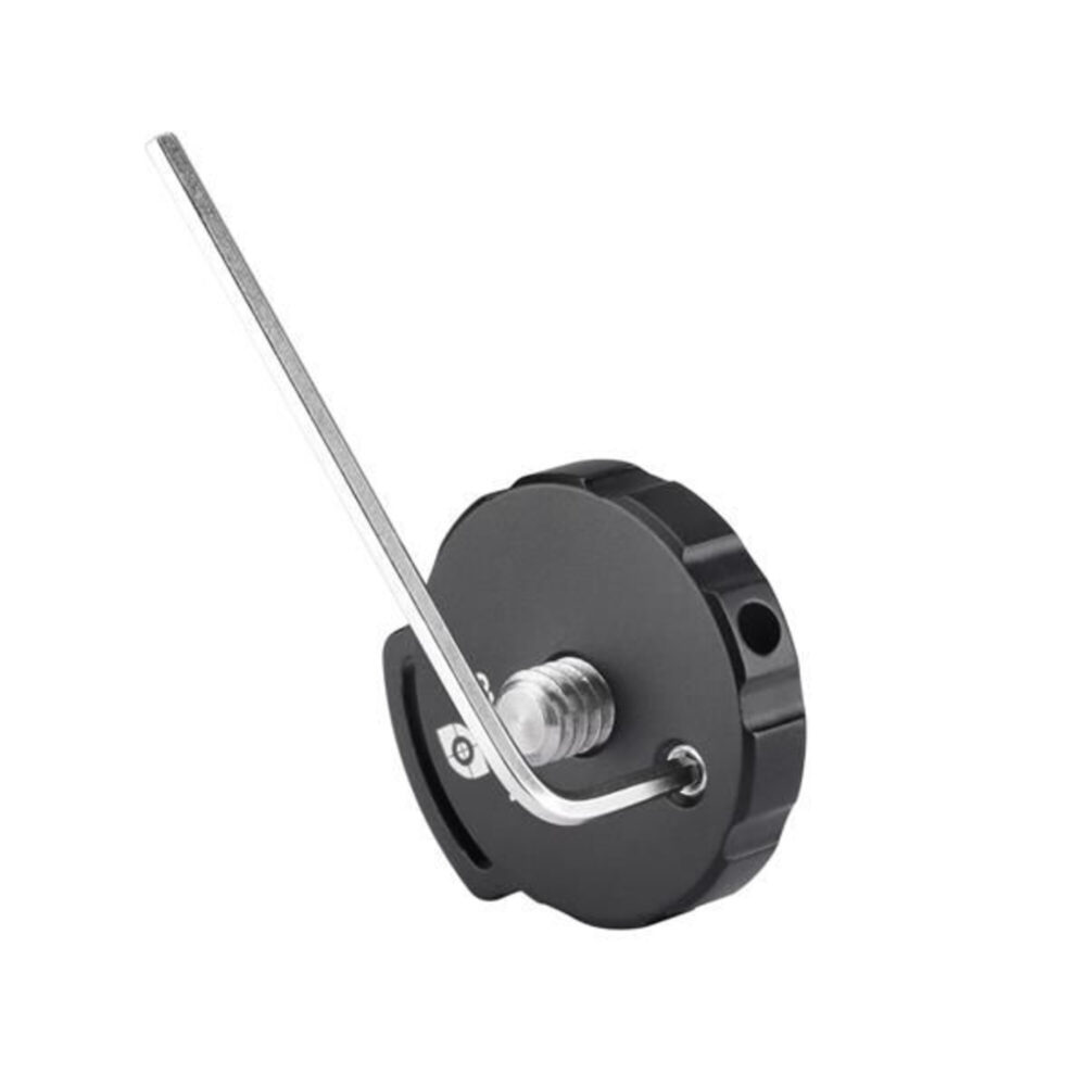 Leofoto CF-6 Schroefdraadadapter met inbussleutel voor extra vergrendeling van schroefkoppeling