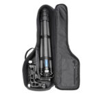 Leofoto Statief tas Tas met ingepakt statief en PG-1 gimbal in transportpositie