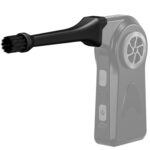 Leofoto EB-01-A01 Borstel ronde borstelkop gemonteerd op Leofoto EB-01 mini blower.