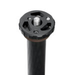 Leofoto-Central-column-extension-arm-HC-28-3 Leofoto HC-28 schroefplaat met 3/8" aansluiting en beveiligingssleuven