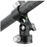 Leofoto-Central-column-extension-arm-HC-28-4 Leofoto HC-28 close-up van klemming met kantelarmverbinding en statiefmontage