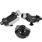 Leofoto-Tripod-ball-head-MBC-18-2 Leofoto MBC-18 Statiefkogelkop balhoofd met geïntegreerde waterpas en bevestiging van onderzijde