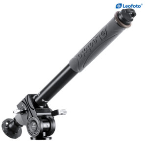 Leofoto GC-282AL Middenkolom gepositioneerd met rubber grip en blokkeersysteem