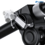 Leofoto GC-282AL frictieknop close-up met niveauring en gripvlak