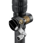 Leofoto GC-282C detailweergave tandwielaandrijving met aluminium draaikruk