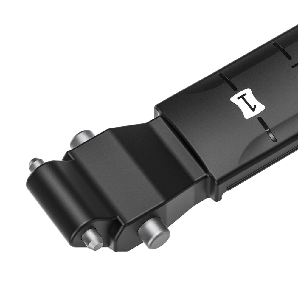 Leofoto SPD-02 Statiefvoet close-up op rubberen voet en vergrendelknop voor pootpositie