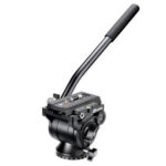 Leofoto BV-10M Videokop zijaanzicht met lange bedieningshendel en compacte aluminium behuizing
