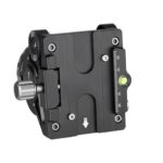Leofoto BV-10M Videokop bovenaanzicht van snelkoppeling compatibel met Manfrotto 501/501PL