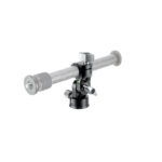 Leofoto HX-25 Uitbreidadapter adapter met gemonteerde horizontale middenkolom van een Urban statief voor macro- en topviewopnames.