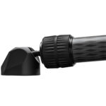 Leofoto SC-60 Statiefvoet Leofoto statief met camera gemonteerd, ondersteund door drie SC-60 voeten in lage werkhoogte.