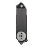 Leofoto IPC-300 tablethouder staand vooraanzicht met ronde montageplaat met 1/4"- en 3/8"-schroefdraad.